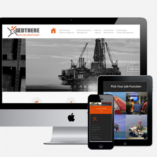 Gedthere Responsive Website